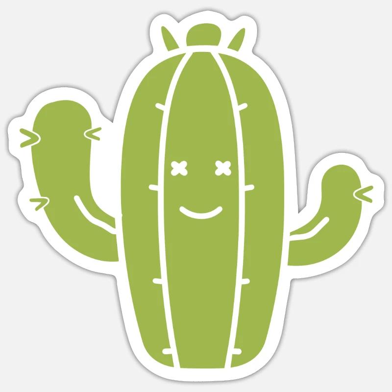 Cactus Sticker size S (10 x 10 cm)