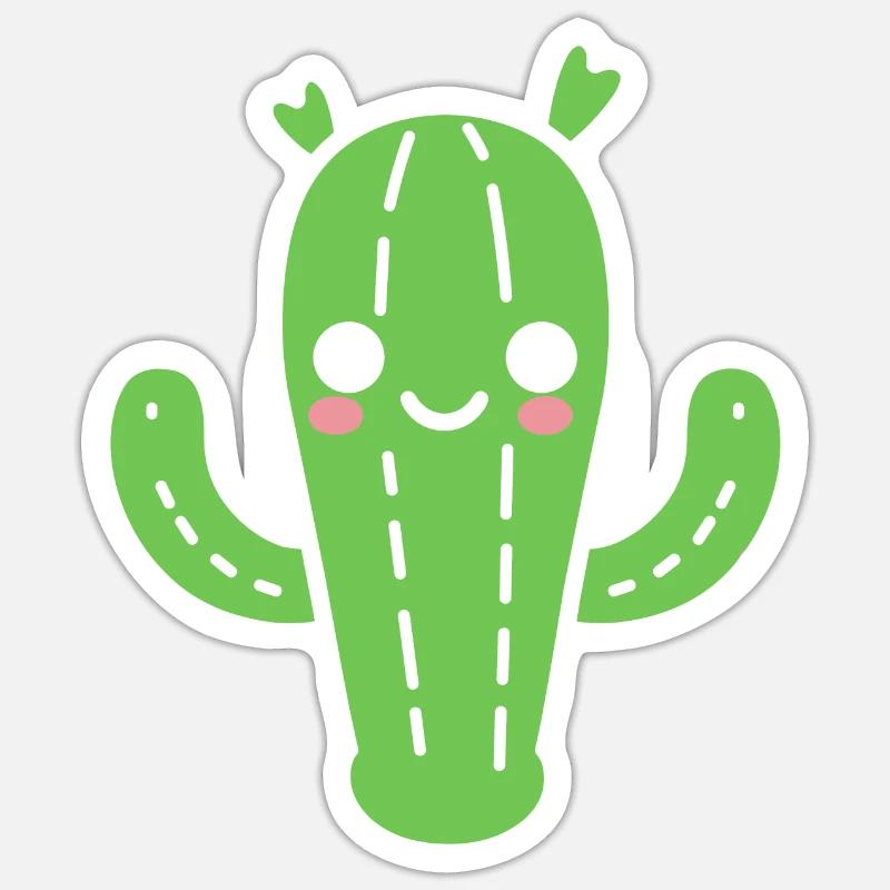 Cactus Sticker size S (10 x 10 cm)