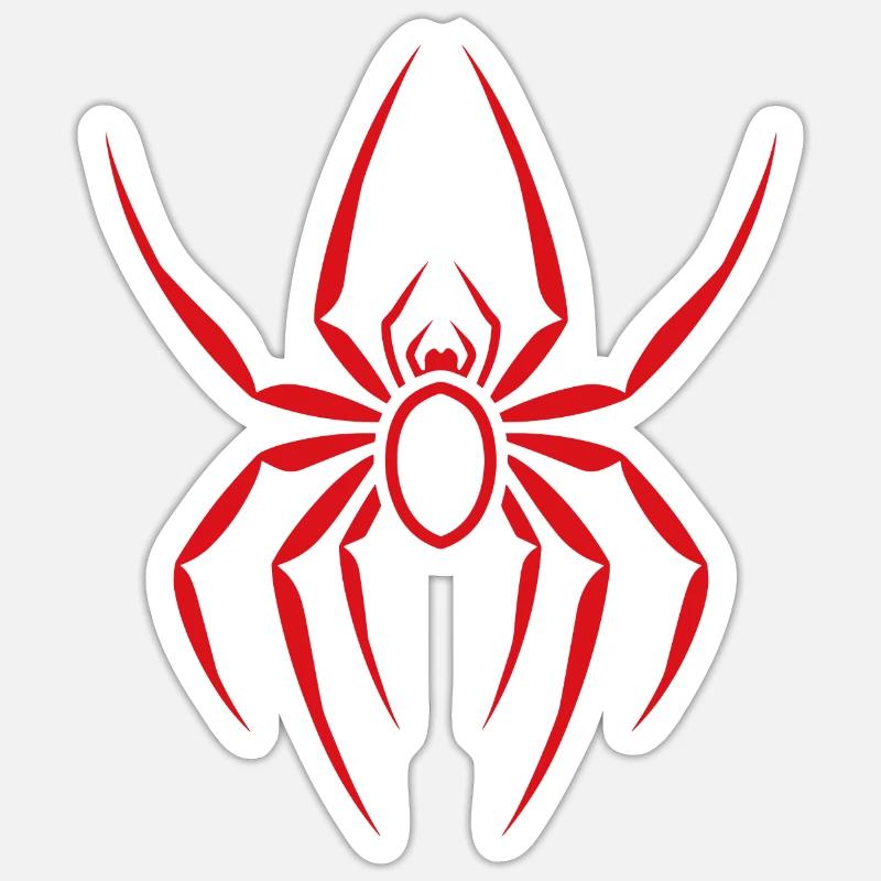 spider - Sticker size S (10 x 10 cm) - white matte