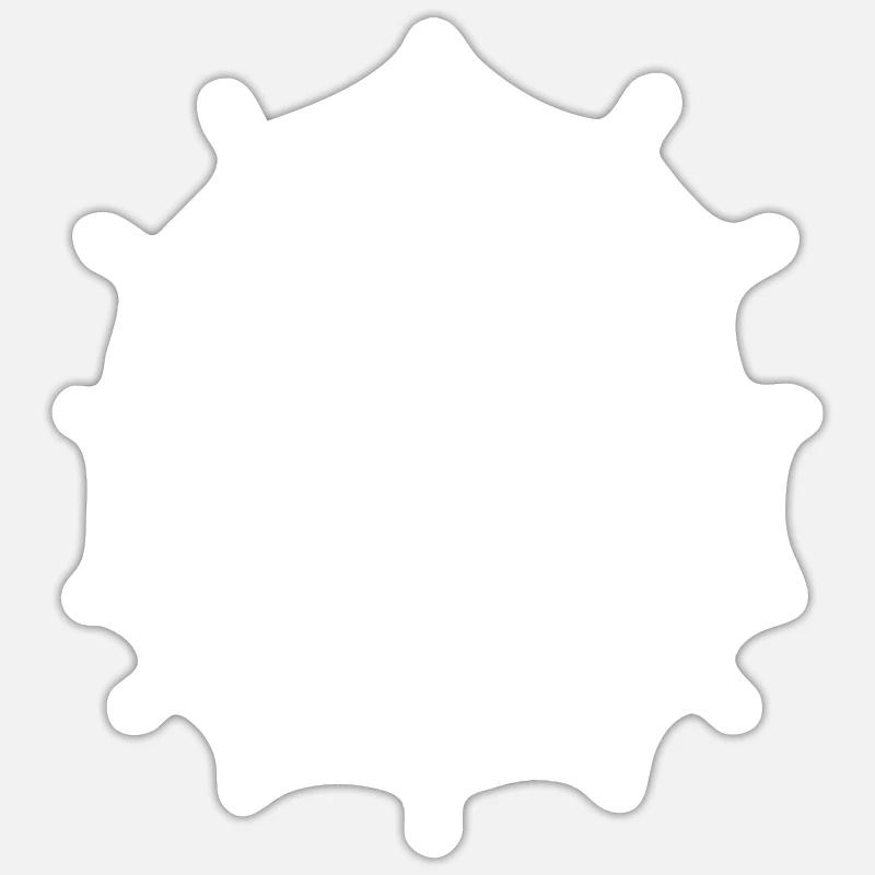 Sticker taille S (10 x 10 cm) - 