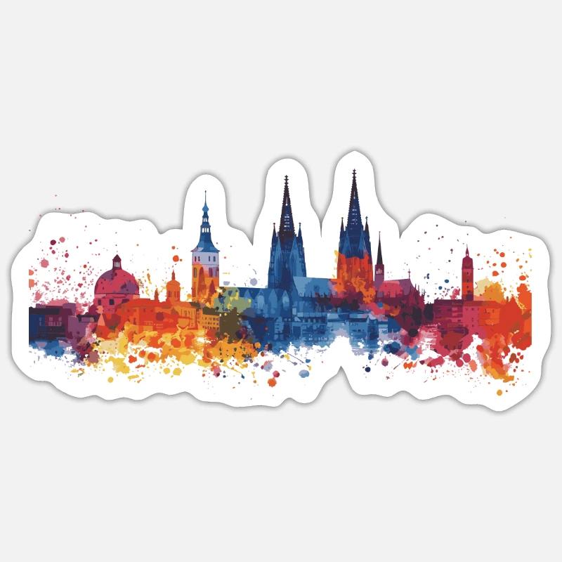 Sticker Größe S (10 x 10 cm) - 