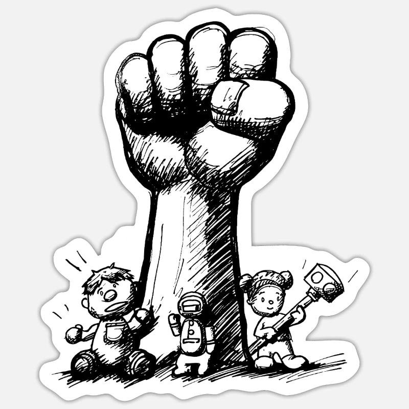 Sticker taille S (10 x 10 cm) - 