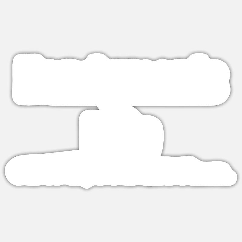 Échelle d’artisan coupée sur mesure. Sur place Sticker taille S (10 x 10 cm)