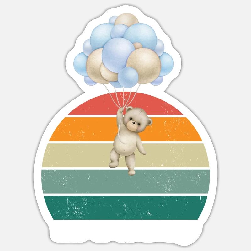 It's a boy Sticker size S (10 x 10 cm)