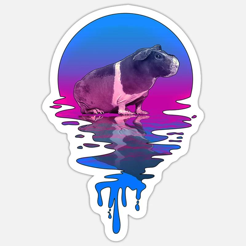 Sticker taille S (10 x 10 cm) - 