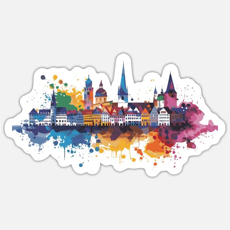 Sticker Größe S (10 x 10 cm) - 