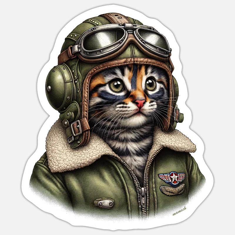 Sticker Größe S (10 x 10 cm) - 