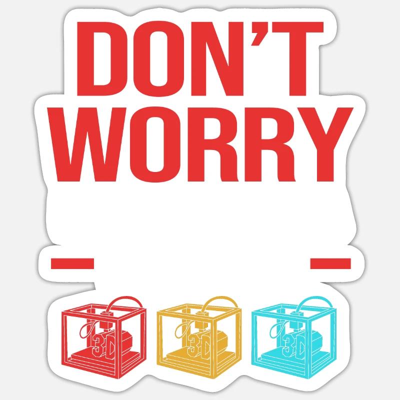 3D Printing Printing Prototype Sticker size S (10 x 10 cm)