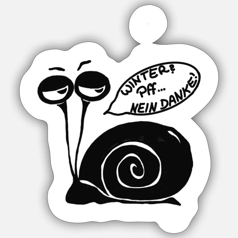 Join hasst Winter Sticker Größe S (10 x 10 cm)