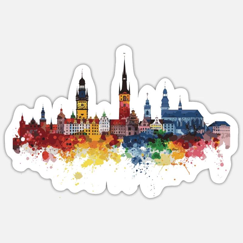 Sticker Größe S (10 x 10 cm) - 