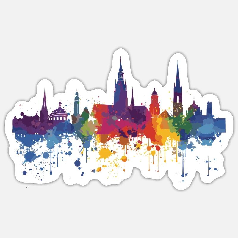 Sticker taille S (10 x 10 cm) - 