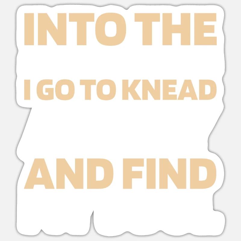 Sourdough bread - Sticker size S (10 x 10 cm) - white matte