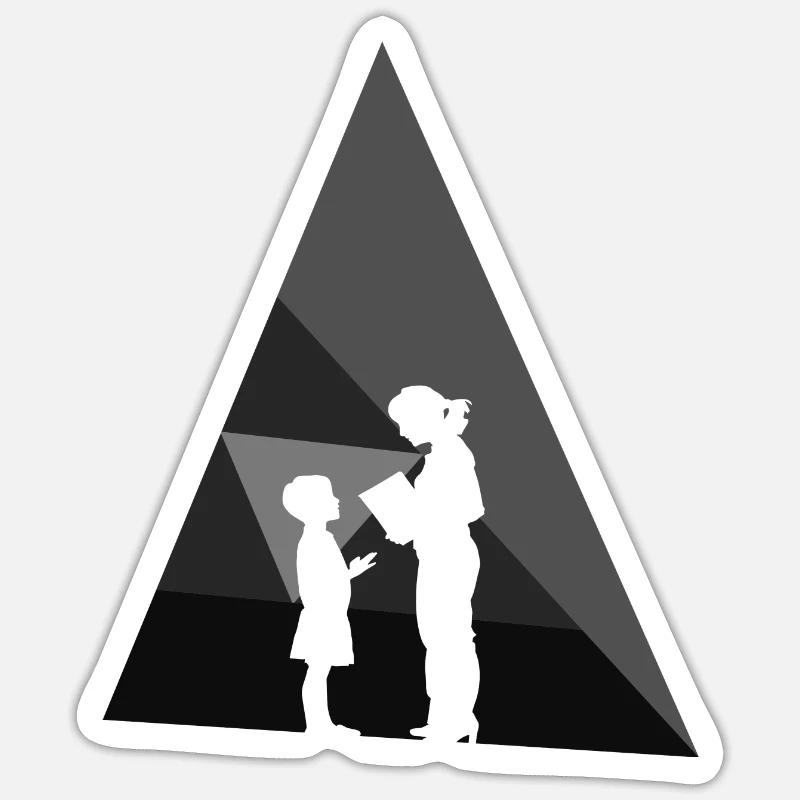 Primary school, elementary school, learning - Sticker size S (10 x 10 cm) - white matte