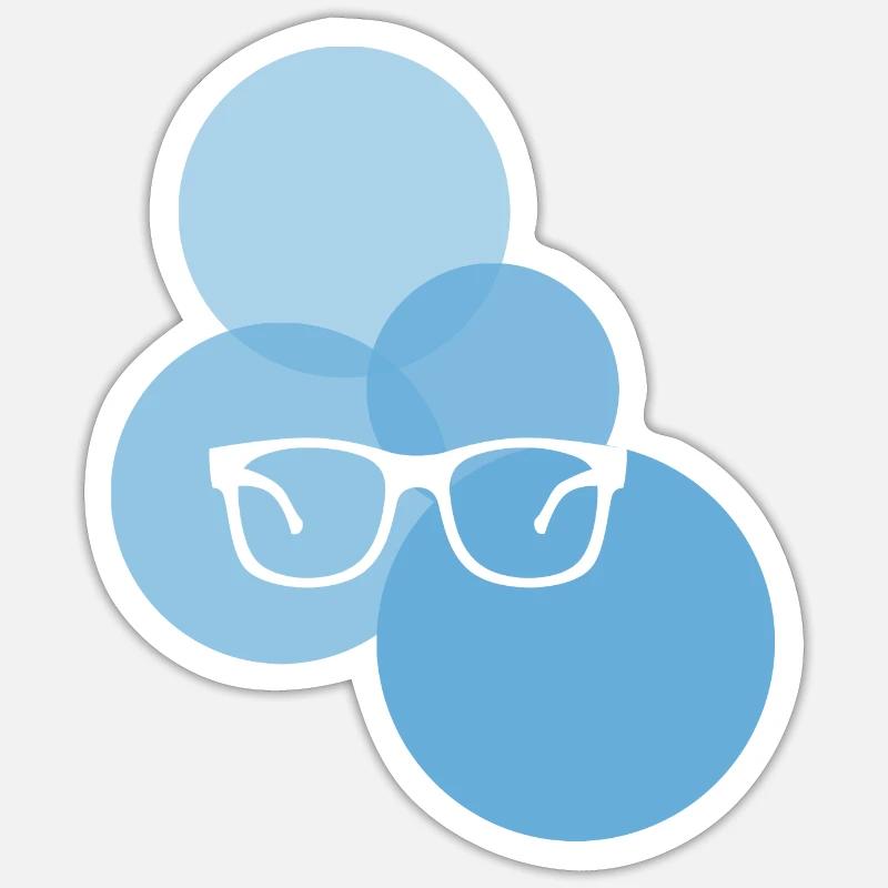 Reading Education - Sticker size S (10 x 10 cm) - white matte