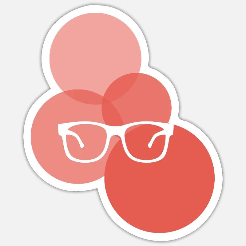 Book Author Novel Sticker size S (10 x 10 cm)