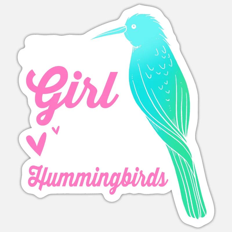 Kolibri Sticker Größe S (10 x 10 cm)