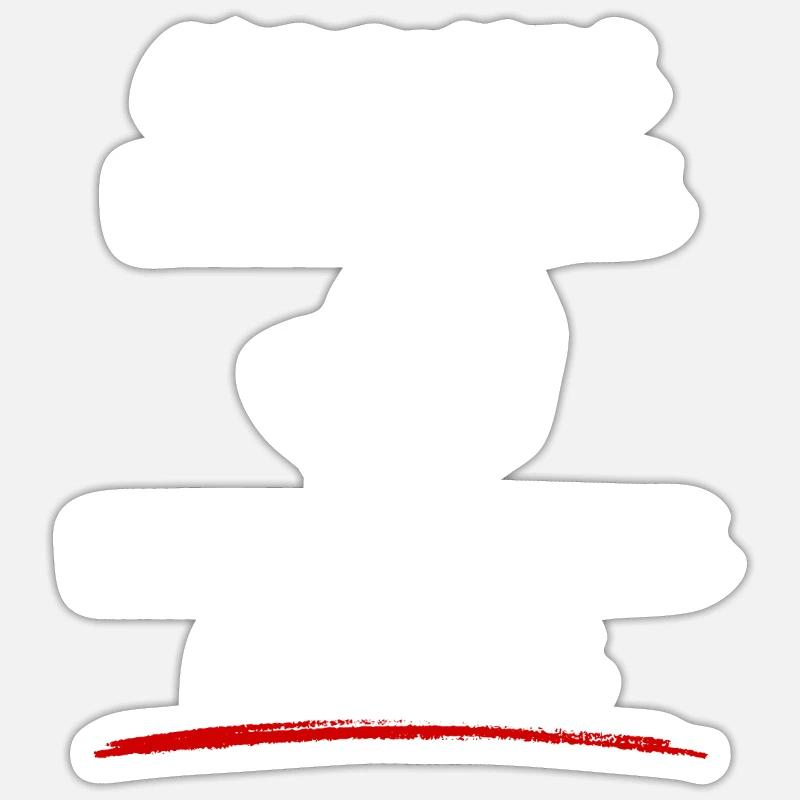 Sticker Größe S (10 x 10 cm) - 