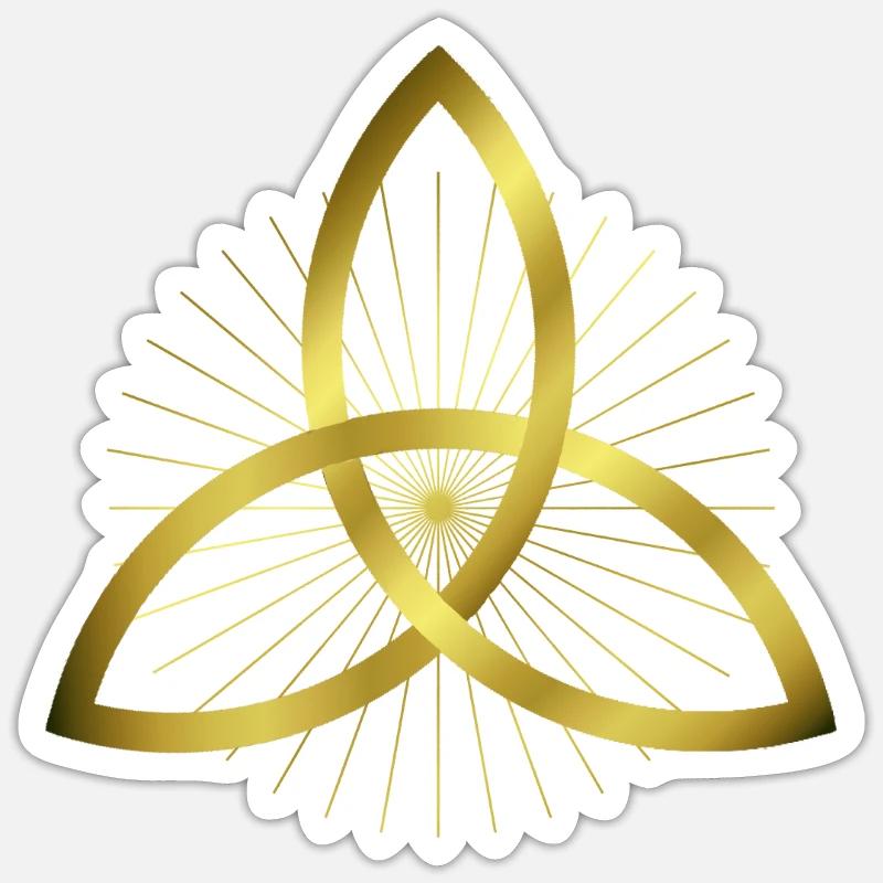 Graphic - Trinity Knot - Celtic Symbol Sticker size S (10 x 10 cm)