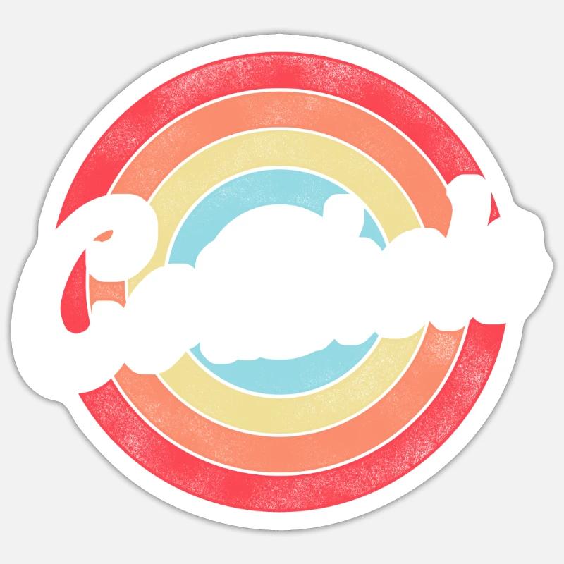 Joueur de sac de haricots de l’équipe Cornhole - Sticker taille S (10 x 10 cm) - blanc mat