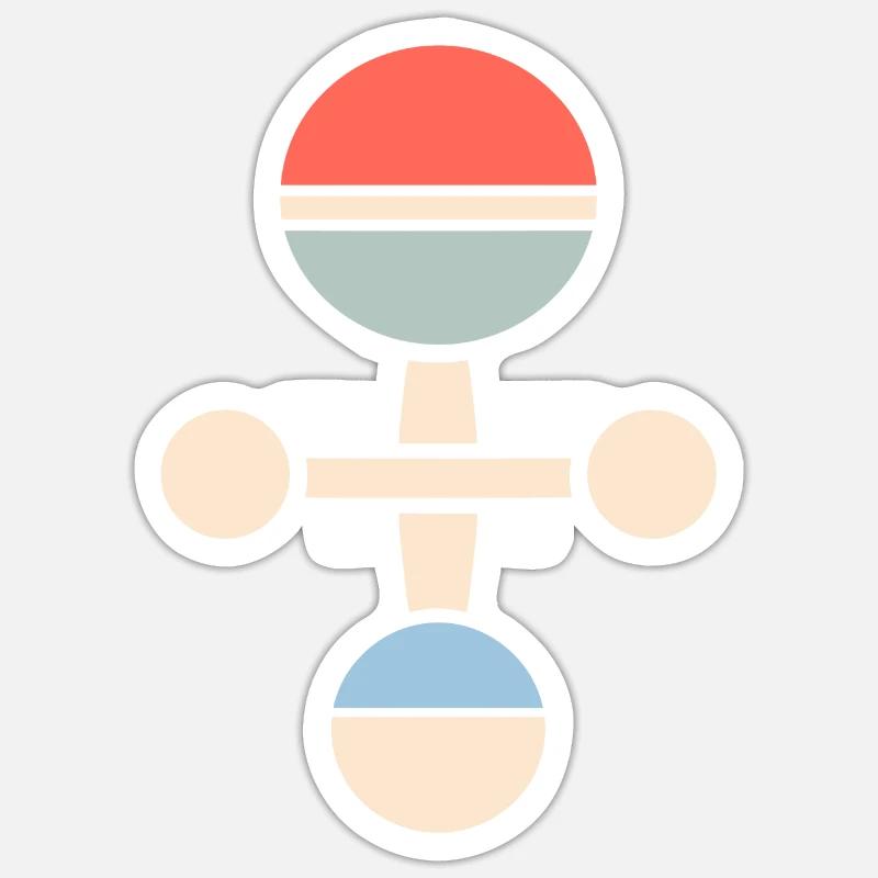 Sticker taille S (10 x 10 cm) - 