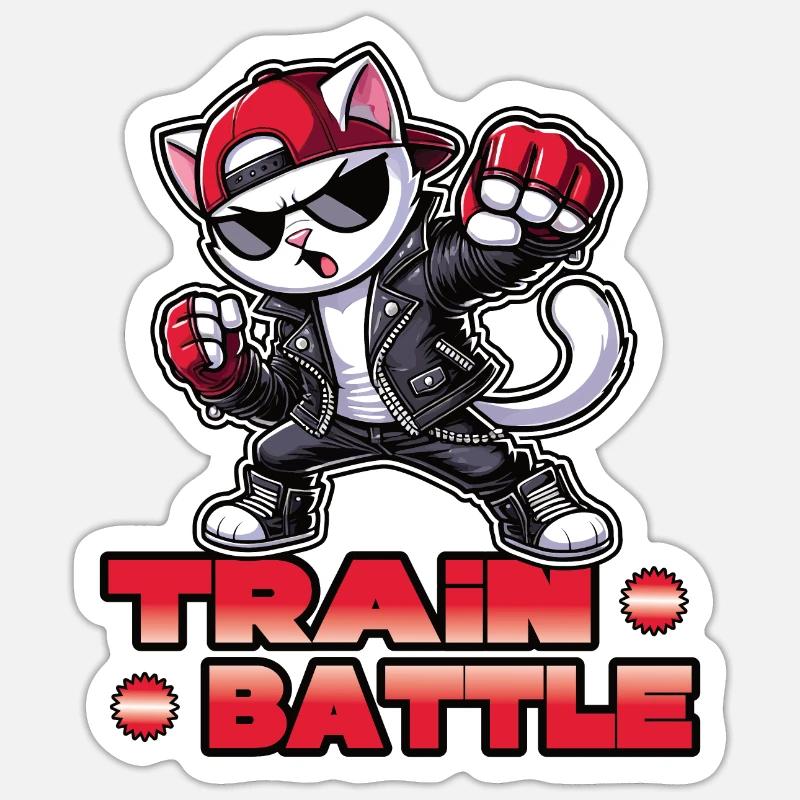 Sticker Größe S (10 x 10 cm) - 