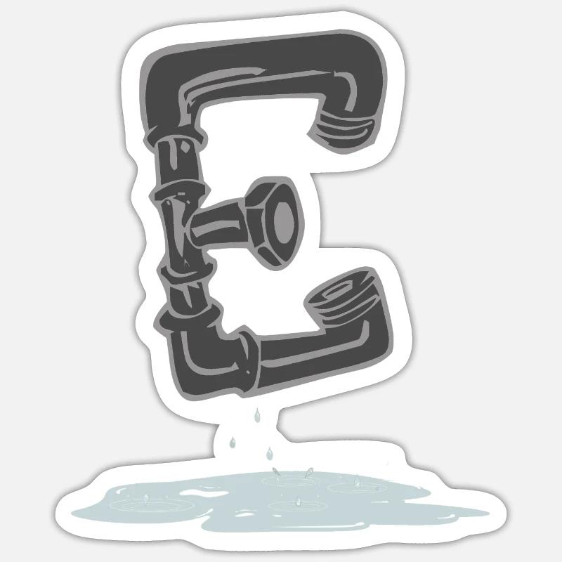 rohr e Sticker Größe S (10 x 10 cm)