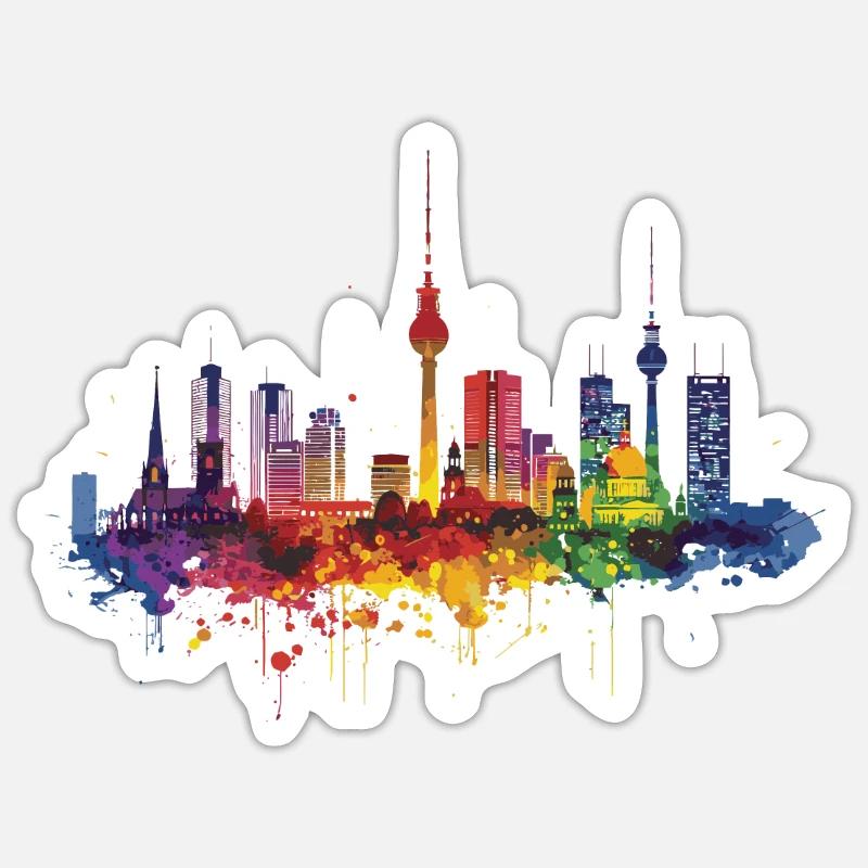 Sticker taille S (10 x 10 cm) -