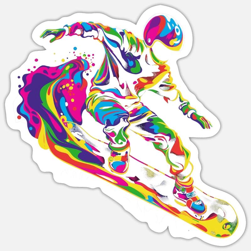 Sticker taille S (10 x 10 cm) - 