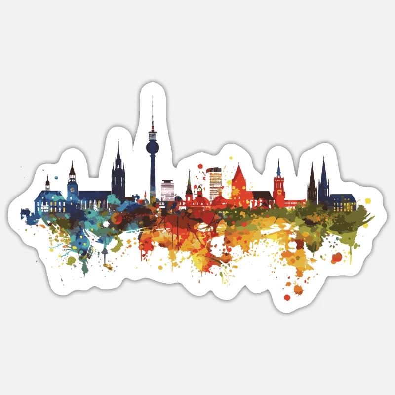 Sticker Größe S (10 x 10 cm) - 