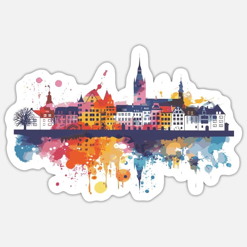 Sticker Größe S (10 x 10 cm) - 