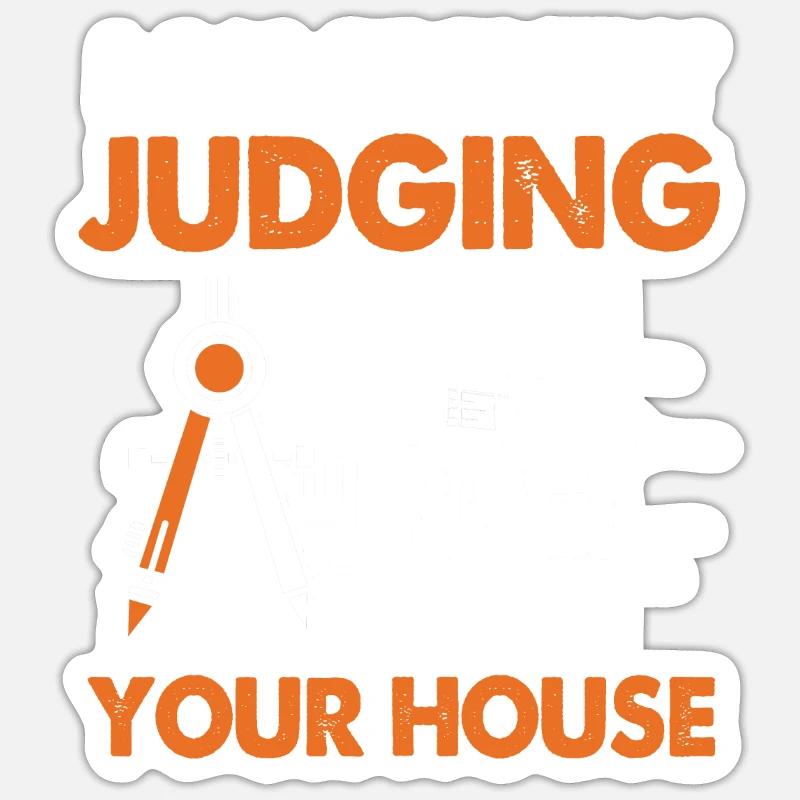 Architecte Architecture Sticker taille S (10 x 10 cm)