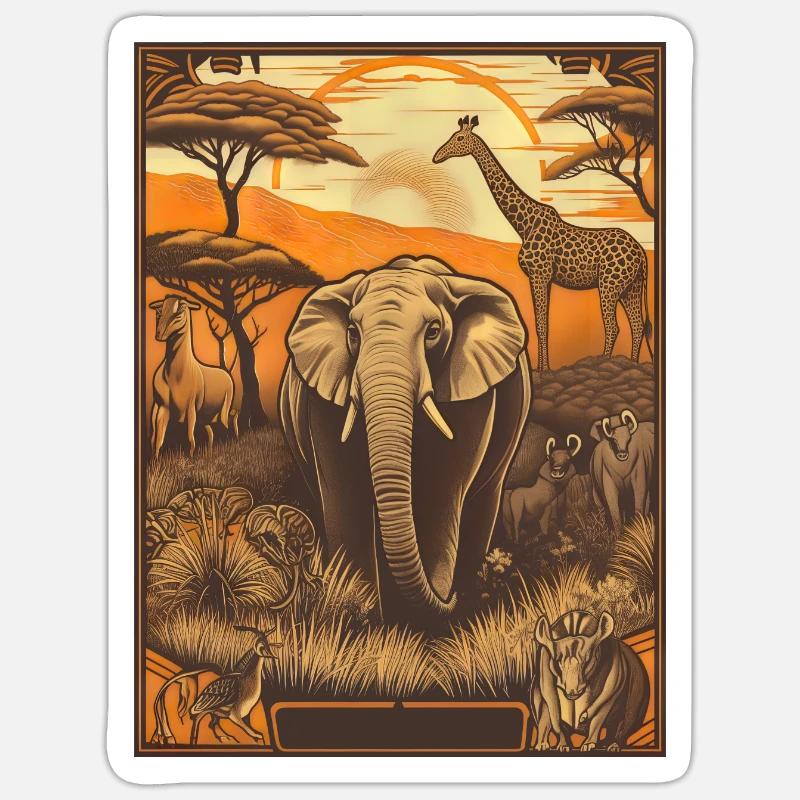 Sticker size S (10 x 10 cm) - 