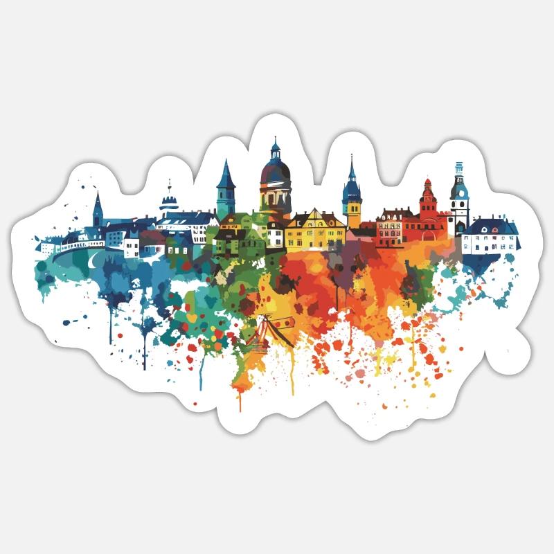 Sticker Größe S (10 x 10 cm) - 