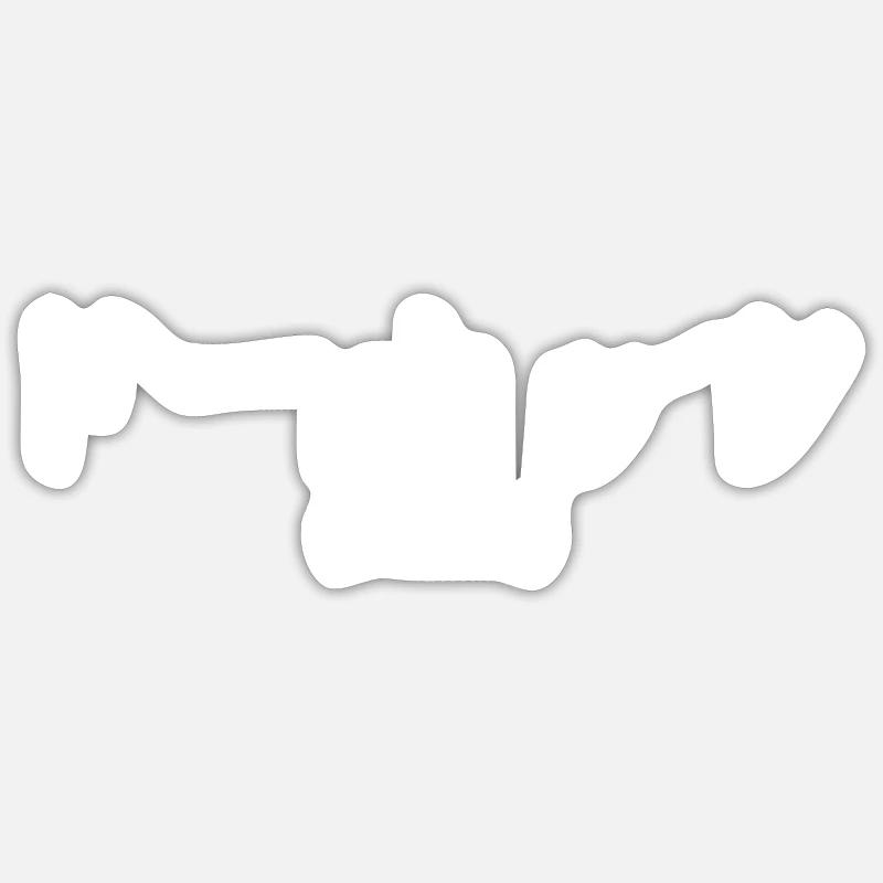 Donuts Japanese Nihongo Doughnut Maker Glazed Sticker size S (10 x 10 cm)