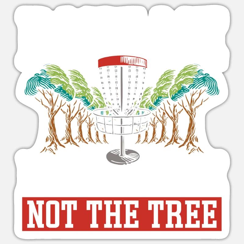 Frisbee Golf Disc Golf Sticker Größe S (10 x 10 cm)