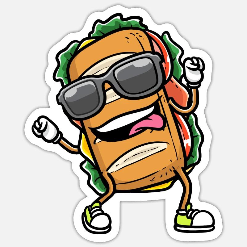 Sticker taille S (10 x 10 cm) - 