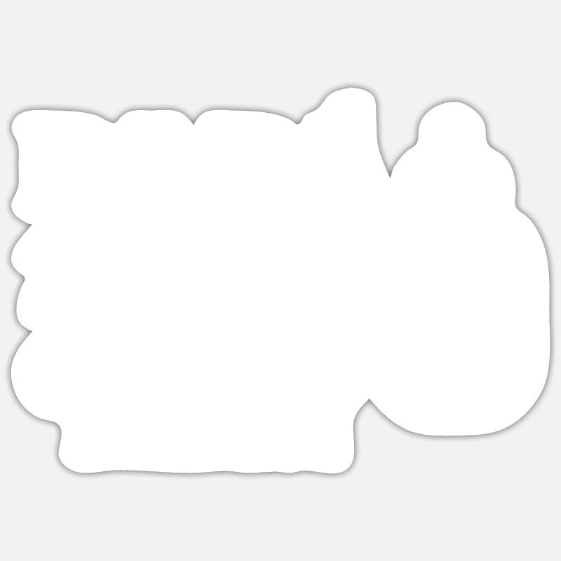 Dad 2025 Loading Gift Future Father Sticker size S (10 x 10 cm)