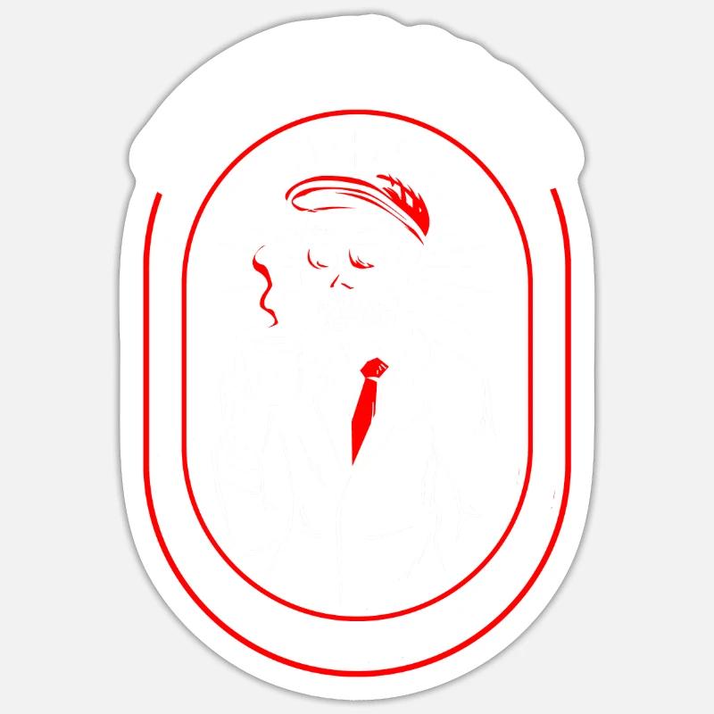 Sticker Größe S (10 x 10 cm) - 
