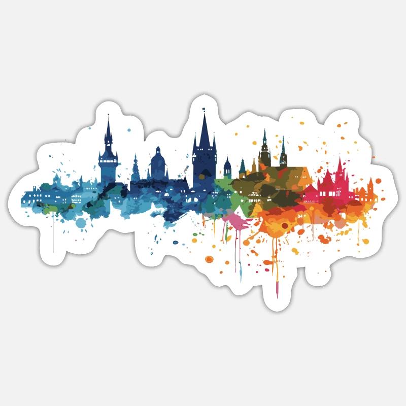 Wernigerode Sticker taille S (10 x 10 cm)