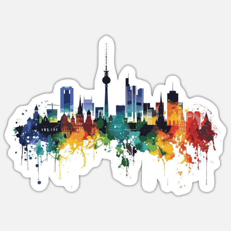 Sticker Größe S (10 x 10 cm) - 