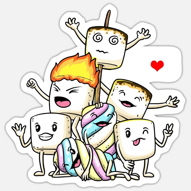 Sticker Größe S (10 x 10 cm) - 