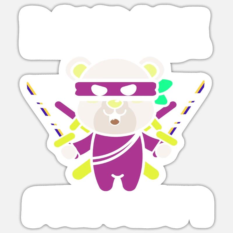 Sticker taille S (10 x 10 cm) - 