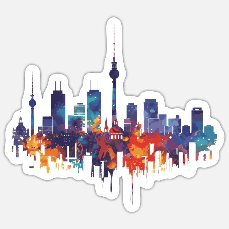 Sticker Größe S (10 x 10 cm) - 
