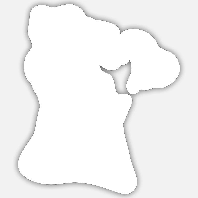 Sticker størrelse S (10 x 10 cm) - 