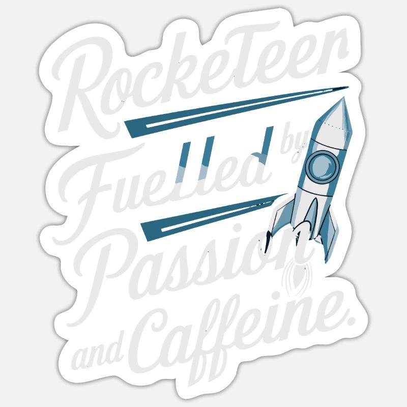 Model Rocket Sticker size S (10 x 10 cm)