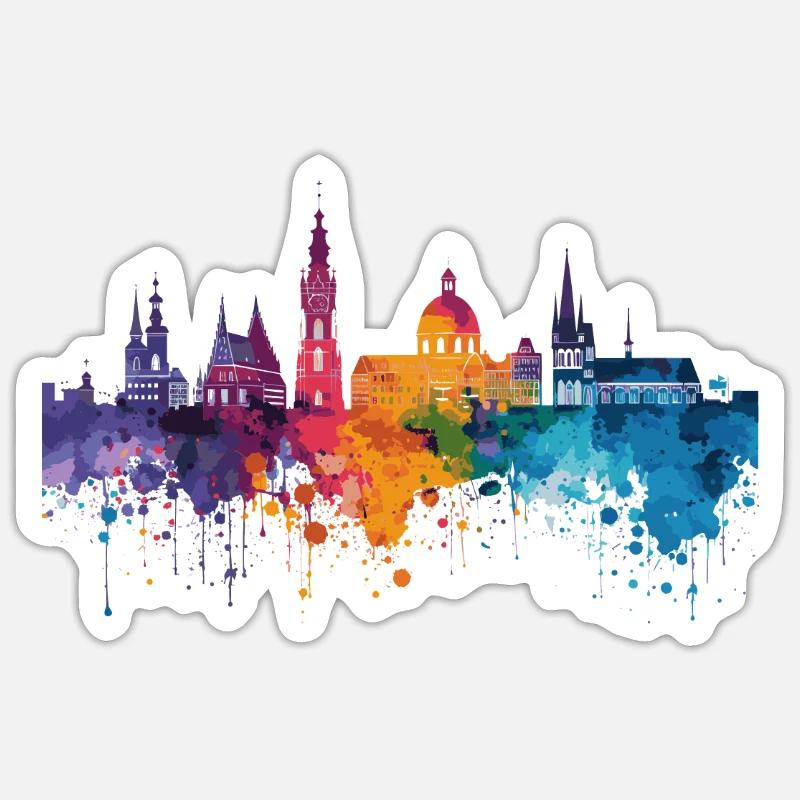 Sticker Größe S (10 x 10 cm) - 