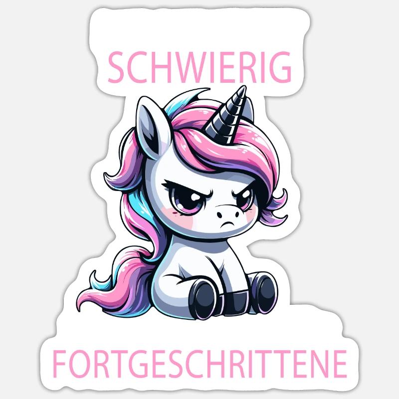 I'm Not Difficult Sarcastic Saying Sticker size S (10 x 10 cm)