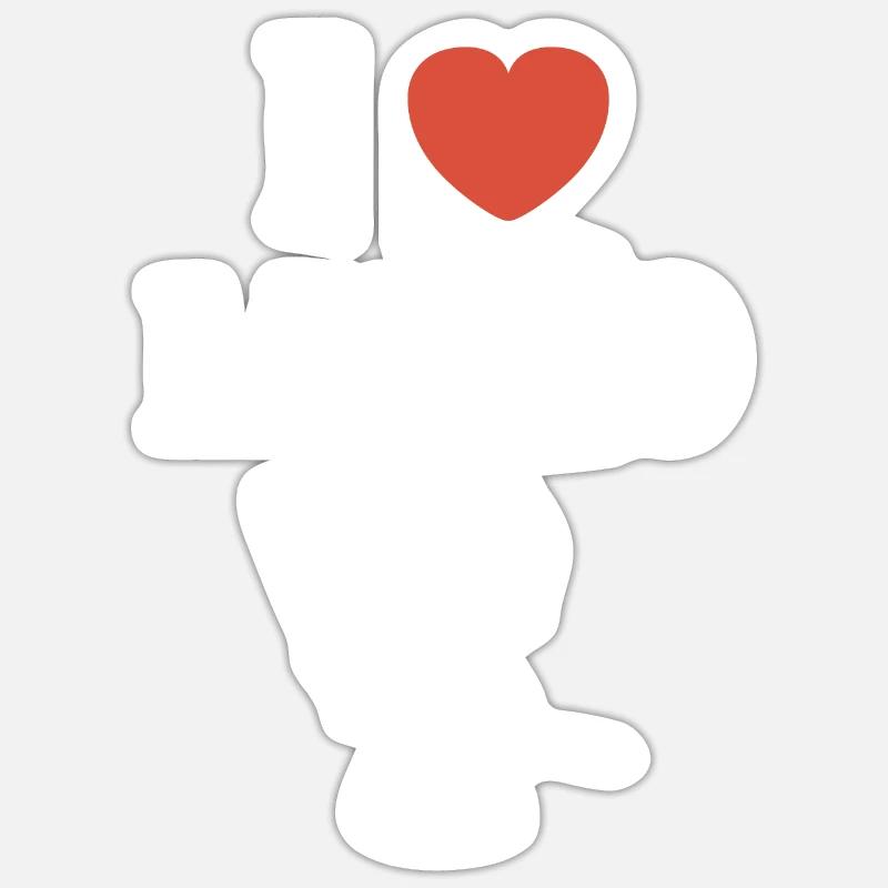 Sticker Größe S (10 x 10 cm) - 