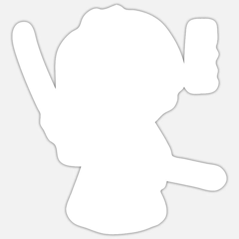 Sticker taille S (10 x 10 cm) - 