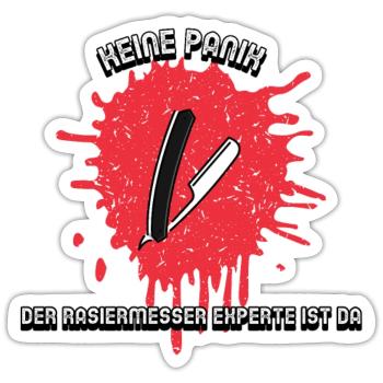 Ultimatives Pflegetool für Profis - Sticker Größe S (10 x 10 cm) - Mattweiß - Vorne
